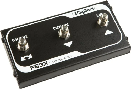 Digitech FS3X – przełącznik nożny 3‑pozycyjny do wzmacniaczy i efektów