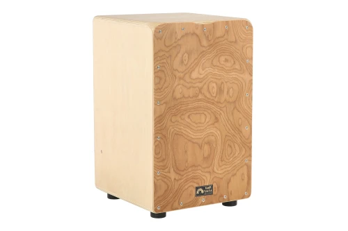 Cajon GEWA PURE CLUB SALSA White Root – naturalne drewno, regulowane struny, torba w zestawie