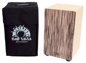 Cajon GEWA PURE CLUB SALSA – naturalne drewno, regulowane struny, pełne brzmienie + torba