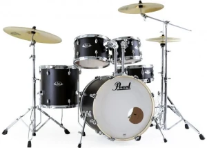 Zestaw perkusyjny Pearl Export EXX725BR/C31 Jet Black + tom 8"
