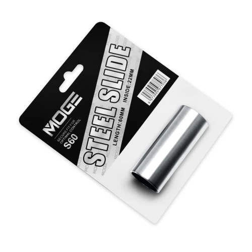 Slide do gitary MOGE S60 – stalowy slide 60 mm/22 mm do bluesa i rocka