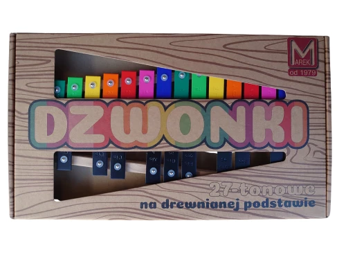 Marek M05KD – dzwonki chromatyczne 27-tonowe na drewnianej podstawie