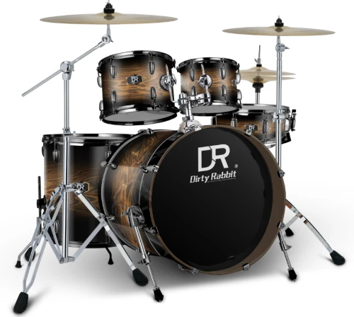 Zestaw perkusyjny Dirty Rabbit BF301-DBR