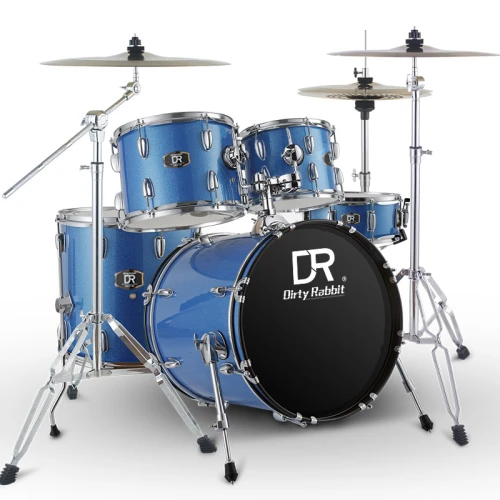 Zestaw perkusyjny dla dzieci Dirty Rabbit Q80-Blue