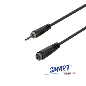 Roxtone SACC260L3 – kabel audio Jack 3.5 mm stereo / gniazdo Jack 3.5 mm stereo, 3 m