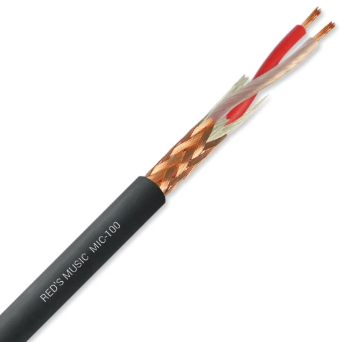 Kabel Mikrofonowy Red's Music - XLR F / XLR M - Economic - MC01100 - 10m