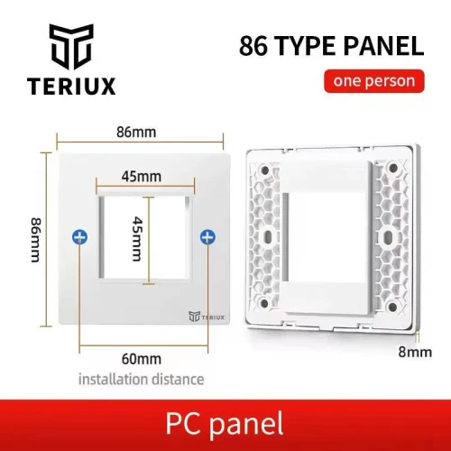 Panel montażowy Teriux TAP-2-BL