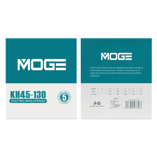 Struny do gitary basowej MOGE KH45-130
