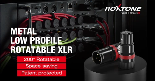 Złącze żeńskie typu XLR Roxtone LX3FH