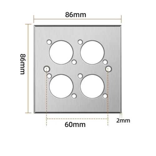 Panel montażowy Teriux TWP-4-SL