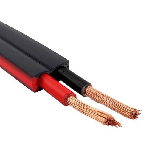 Kabel głośnikowy Hi-Fi płaski 2 x 1,5mm² na szpuli REDS MUSIC FSC-215