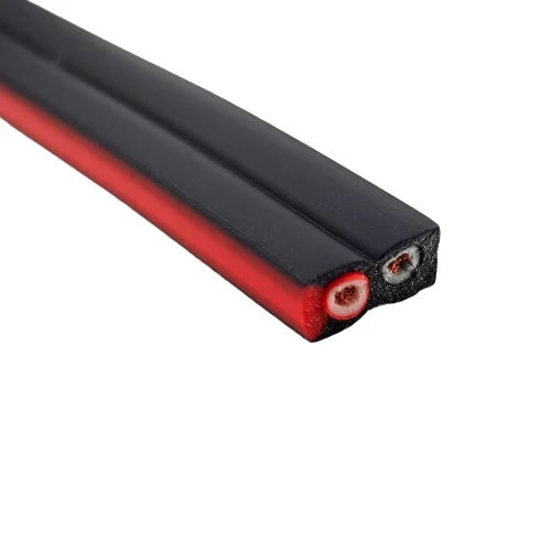 Kabel głośnikowy Hi-Fi płaski 2 x 1,5mm² na szpuli REDS MUSIC FSC-215
