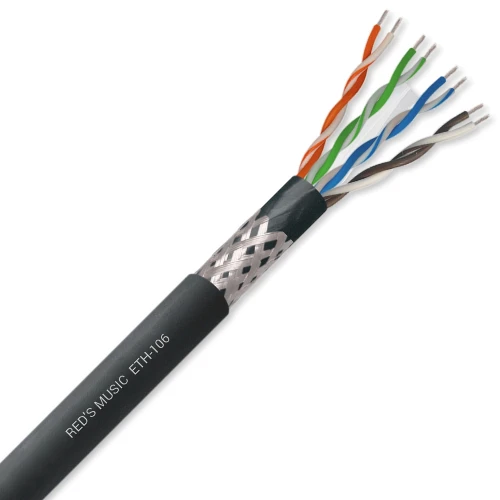 Kabel cyfrowy S/UTP Cat.6 250MHz Mobilny 4x2x0,18mm² REDS MUSIC ETH-106
