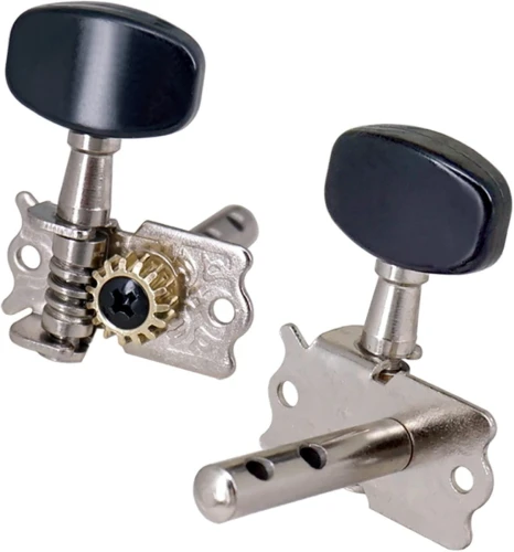 Klucze do gitary akustycznej Kera Audio FTSK-3R3L/BK (3+3)