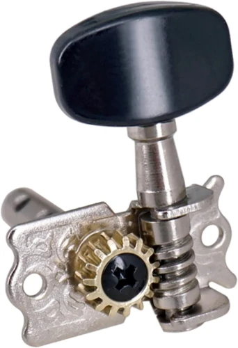 Klucze do gitary akustycznej Kera Audio FTSK-3R3L/BK (3+3)