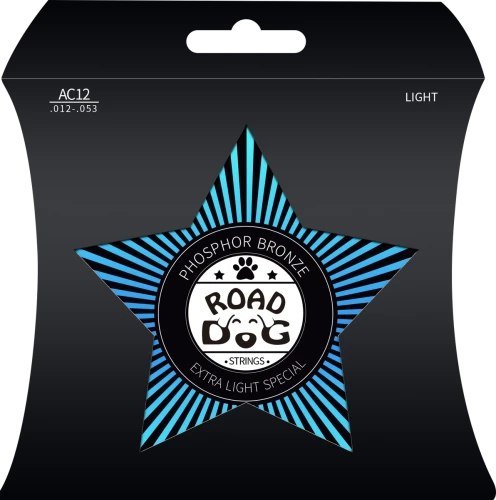 Struny do gitary akustycznej ROAD DOG AC12