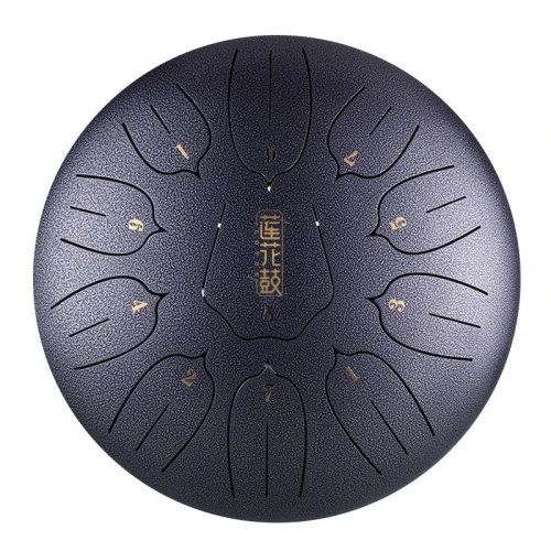 Lotus tongue drum 10" 11 ton Hluru-Huashu THL11-10-Meteorite