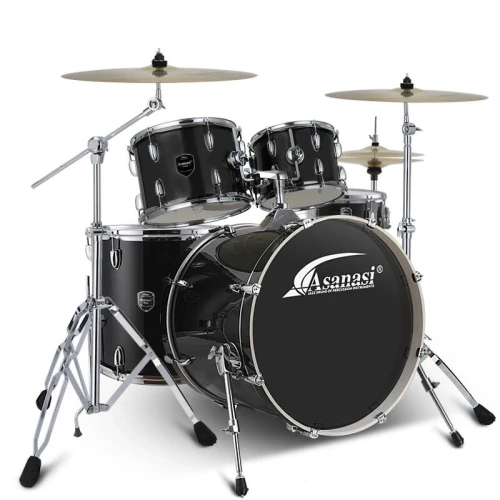 Zestaw perkusyjny Asanasi BF301-Black