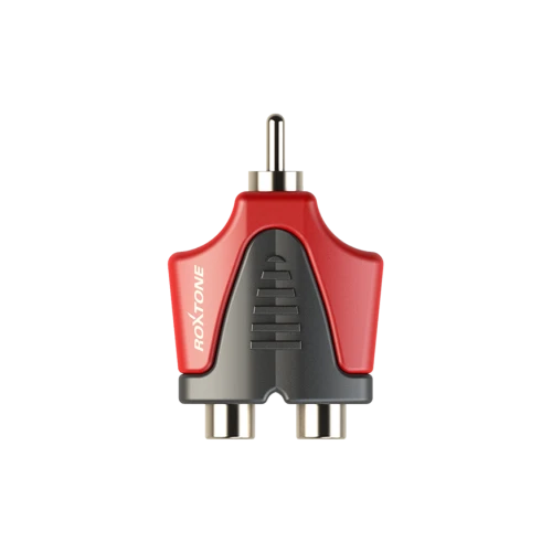 Redukcja przejściówka wtyku RCA na 2 x gniazdo RCA Roxtone RPAN310