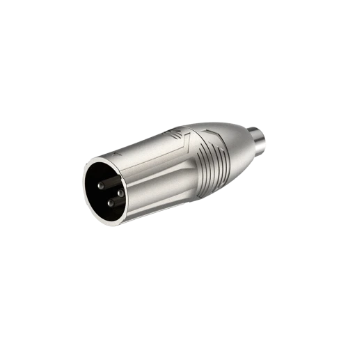 Redukcja przejściówka wtyk XLR męski do gniazdo RCA (chinch) Roxtone RA2XMPF