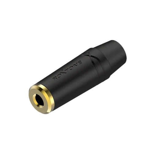 Gniazdo Jack 3.5mm na kabel Roxtone RMJ3FPP-65-BG