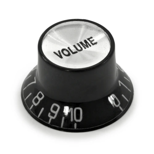 Gałka do gitary Volume Kera Audio GLP0440V Czarny