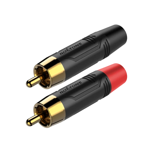 Wtyk typu RCA Roxtone RF2CS-BG