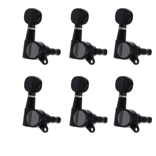 Klucze do gitary elektrycznej olejowe Kera Audio GM-02-6R-B