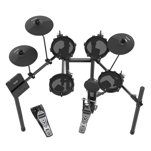 Perkusja elektroniczna NUX DM-110 – zestaw z naciągami Mesh, USB Audio/MIDI i aplikacją Drum Touch