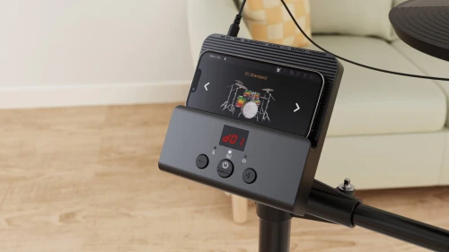 Perkusja elektroniczna NUX DM-110 – zestaw z naciągami Mesh, USB Audio/MIDI i aplikacją Drum Touch