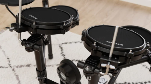 Perkusja elektroniczna NUX DM-110 – zestaw z naciągami Mesh, USB Audio/MIDI i aplikacją Drum Touch