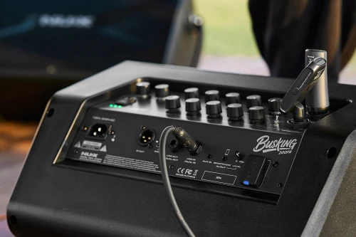 Aktywny głośnik FRFR NUX Busking 200FR – akumulator, 276 W, Bluetooth, USB