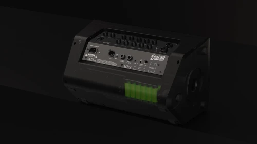 Aktywny głośnik FRFR NUX Busking 200FR – akumulator, 276 W, Bluetooth, USB