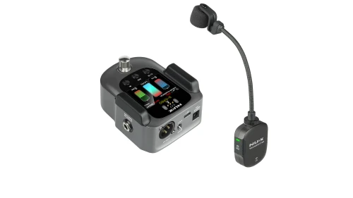 System bezprzewodowy NUX B-11 PRO do skrzypiec i altówki – mikrofon pojemnościowy, 24-bit/48 kHz, 2,4 GHz