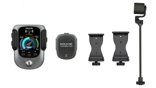System bezprzewodowy NUX B-11 PRO do skrzypiec i altówki – mikrofon pojemnościowy, 24-bit/48 kHz, 2,4 GHz
