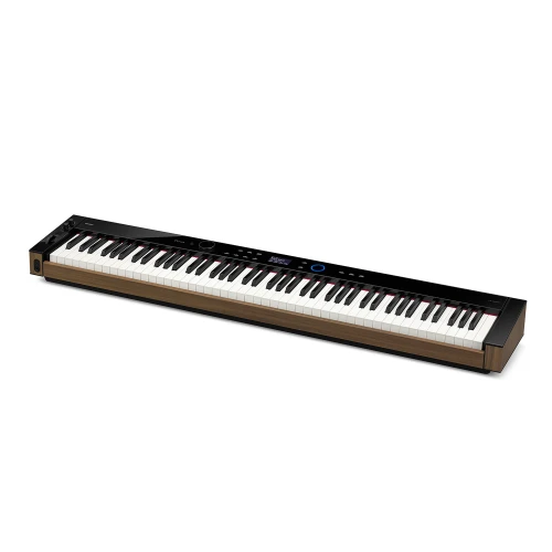 Pianino cyfrowe Casio PX-S6000 BK + dedykowany stand CS-90P – elegancki zestaw z pokryciem klawiatury
