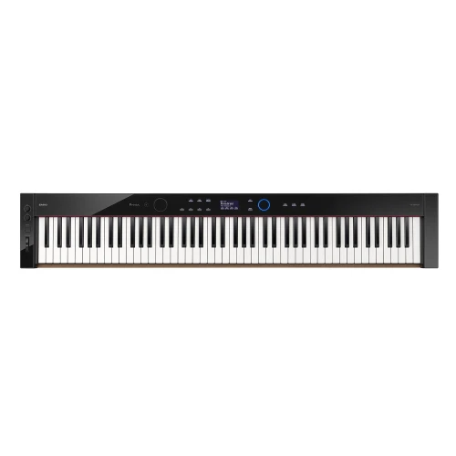 Pianino cyfrowe Casio PX-S6000 BK + dedykowany stand CS-90P – elegancki zestaw z pokryciem klawiatury