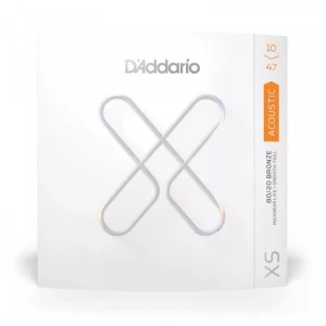 Struny do gitary akustycznej D'Addario XSABR1047 XS 80/20 Bronze 10–47 Extra Light