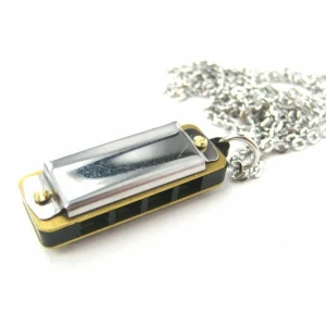 Mini Harp Silver MINIHARPSILVER – harmonijka ustna na łańcuszku