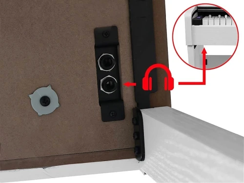 Pianino cyfrowe MEDELI DP 280 K (WH) Gabinetowe Białe