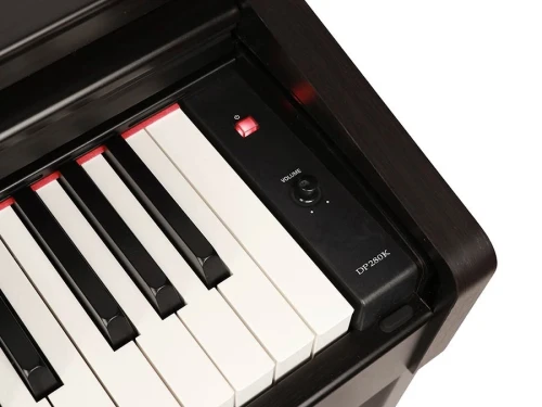Pianino Cyfrowe MEDELI DP 280 K (RW) Gabinetowe Palisander