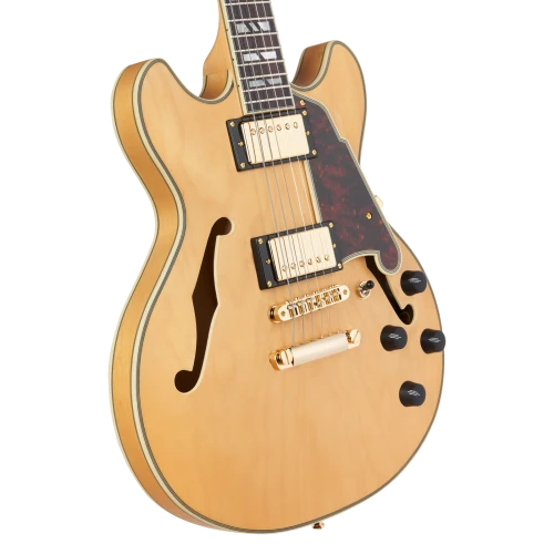 D’Angelico Deluxe Mini DC Satin Honey - gitara elektryczna