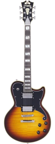 D’Angelico Deluxe Atlantic Vintage Sunburst - gitara elektryczna