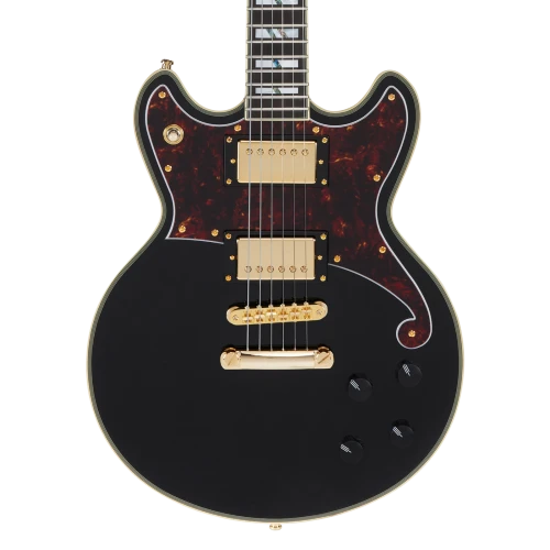D’Angelico Deluxe Brighton Solid Black - gitara elektryczna