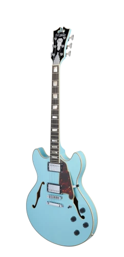 D'Angelico Premier DC Sky Blue - gitara elektryczna