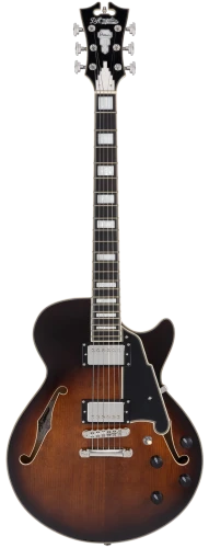 D'Angelico Premier SS Brown Burst - gitara elektryczna