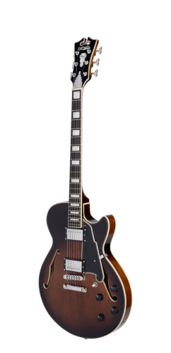 D'Angelico Premier SS Brown Burst - gitara elektryczna