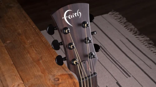 Faith Naked Venus Cutaway Electro Black Stain FKVBK - gitara elektroakustyczna