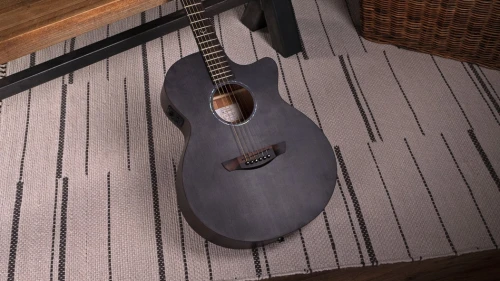 Faith Naked Venus Cutaway Electro Black Stain FKVBK - gitara elektroakustyczna