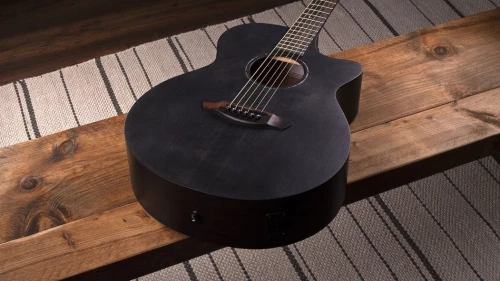 Faith Naked Venus Cutaway Electro Black Stain FKVBK - gitara elektroakustyczna